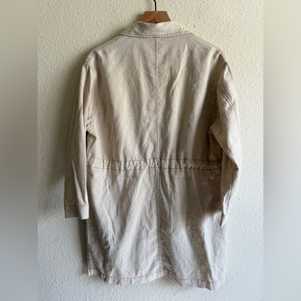 ASOS Beige Utility Jacket with Front Pockets – Size 34 – NWT - Picture 6 of 12